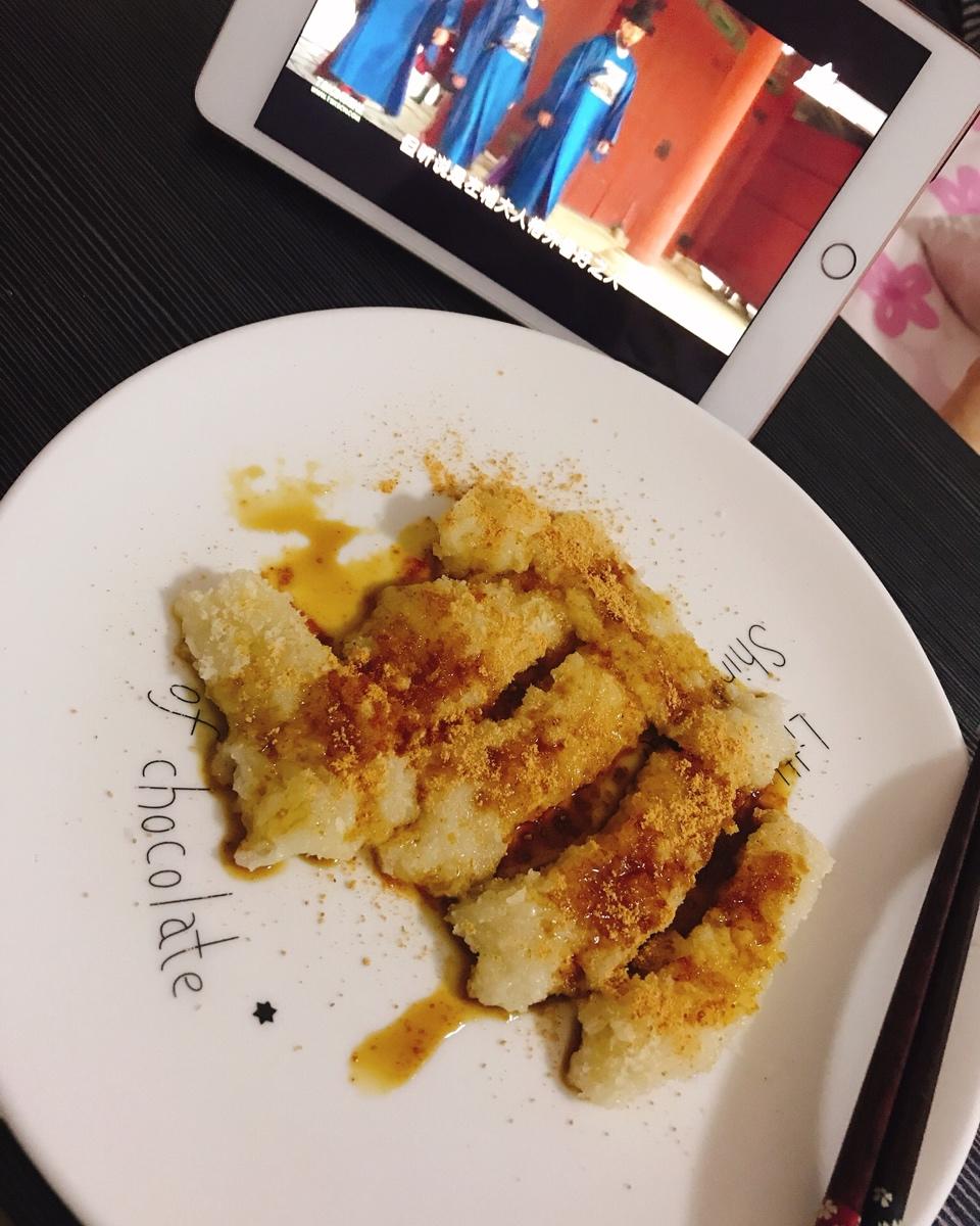 红糖糍粑