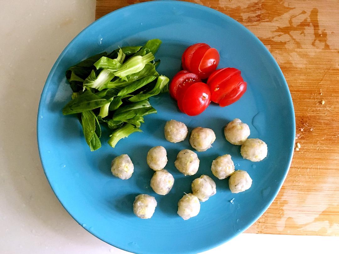 虾丸汤（12月龄＋辅食）的做法