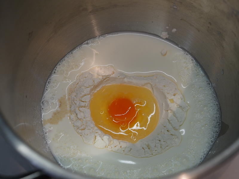 纯奶手撕吐司的做法 步骤1