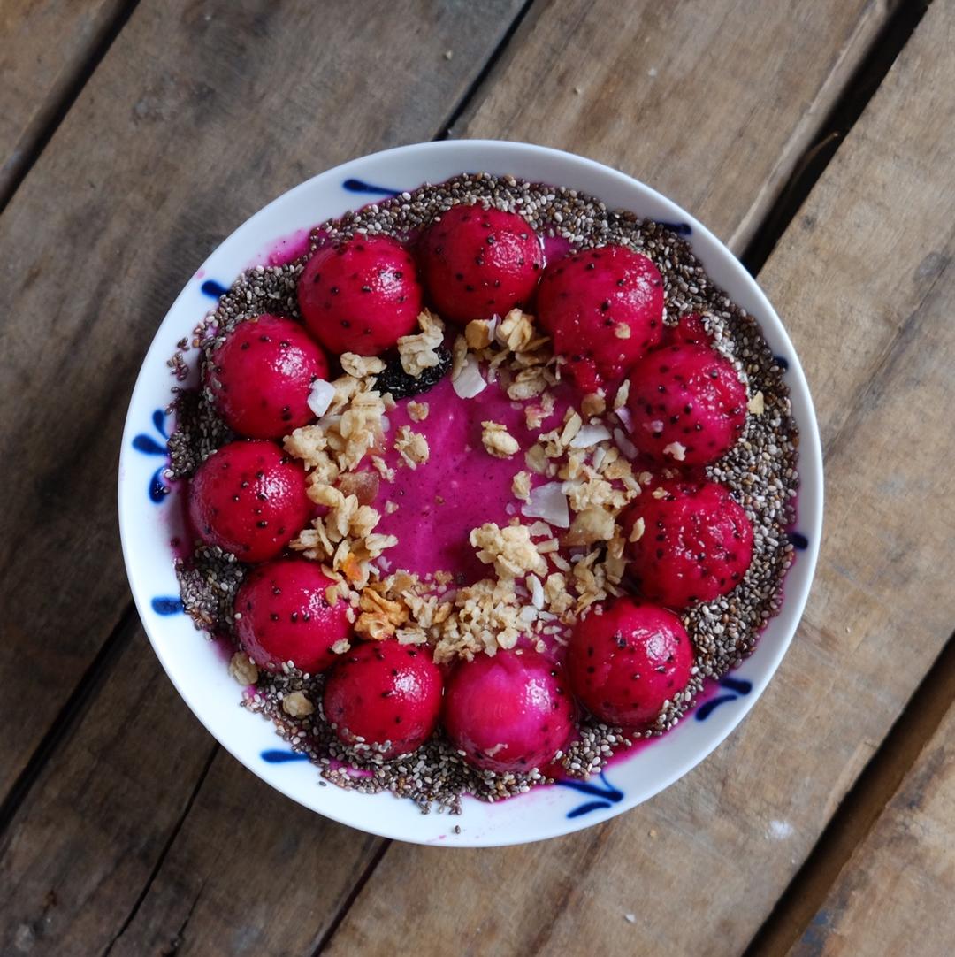 欧美网红级思慕雪smoothie bowl
