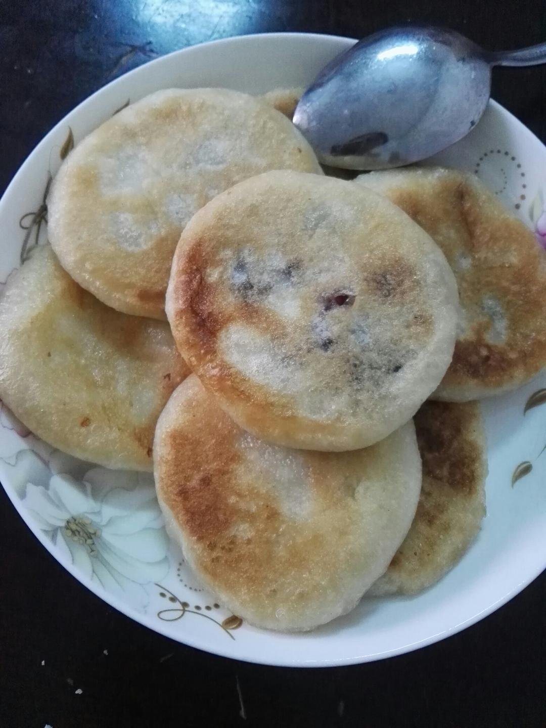 娜家私房烘焙做的芝心糯米饼