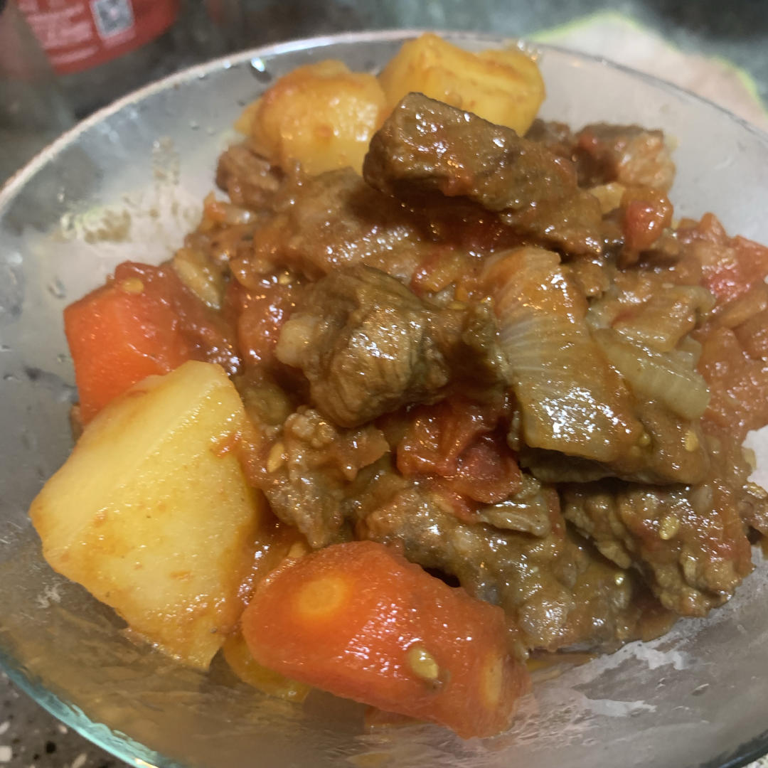 番茄土豆烧牛肉