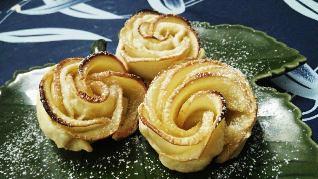 玫瑰花的苹果派