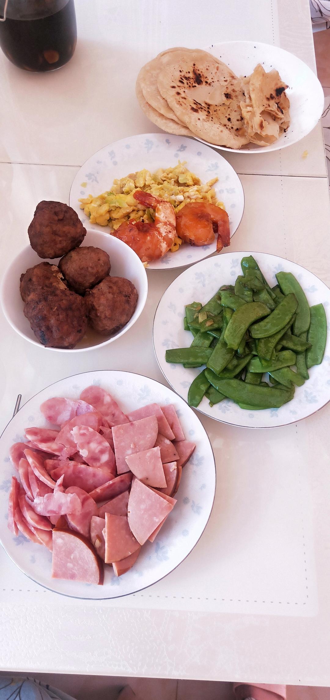 初四烙饼炒鸡蛋➕路边摊早点小菜➕自制久放不硬烙饼