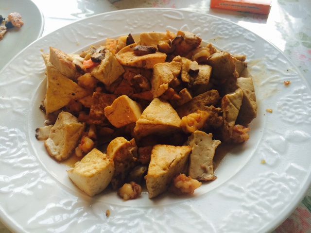 香菇烧豆腐