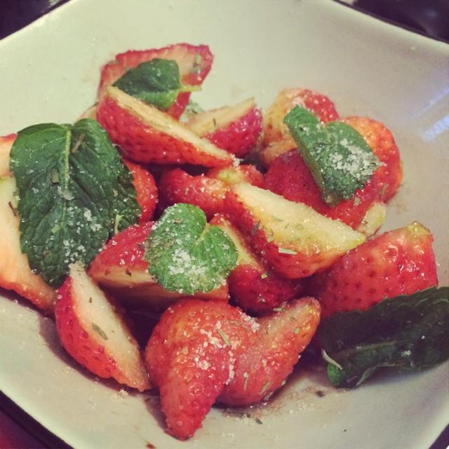腌渍草莓的做法