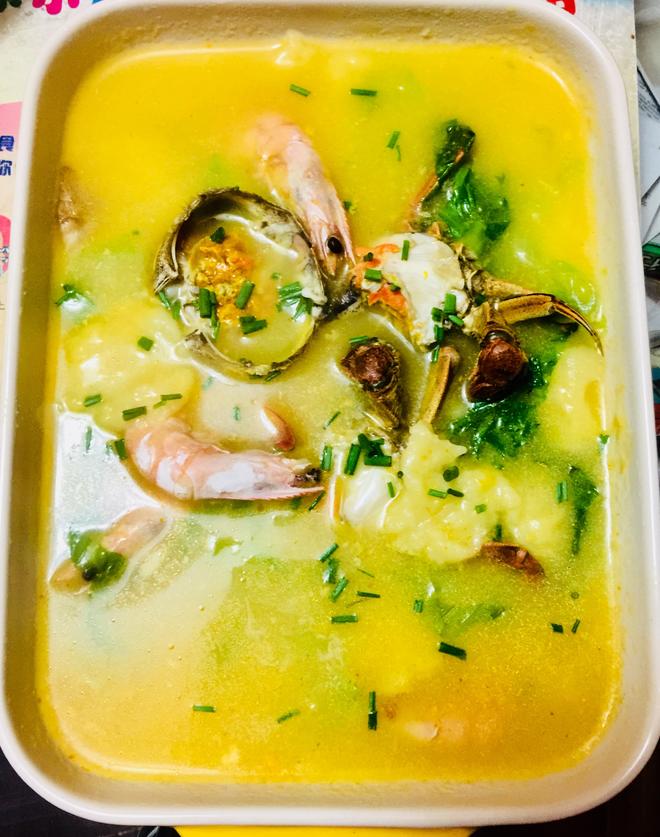 海鲜面疙瘩汤的做法