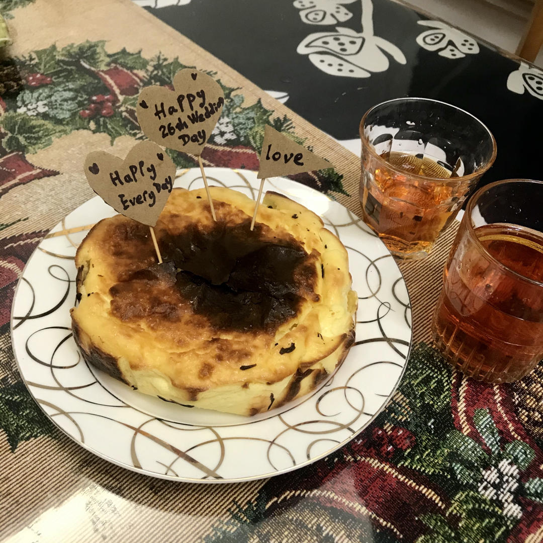 巴斯克式烤芝士蛋糕[超简单][搬运]