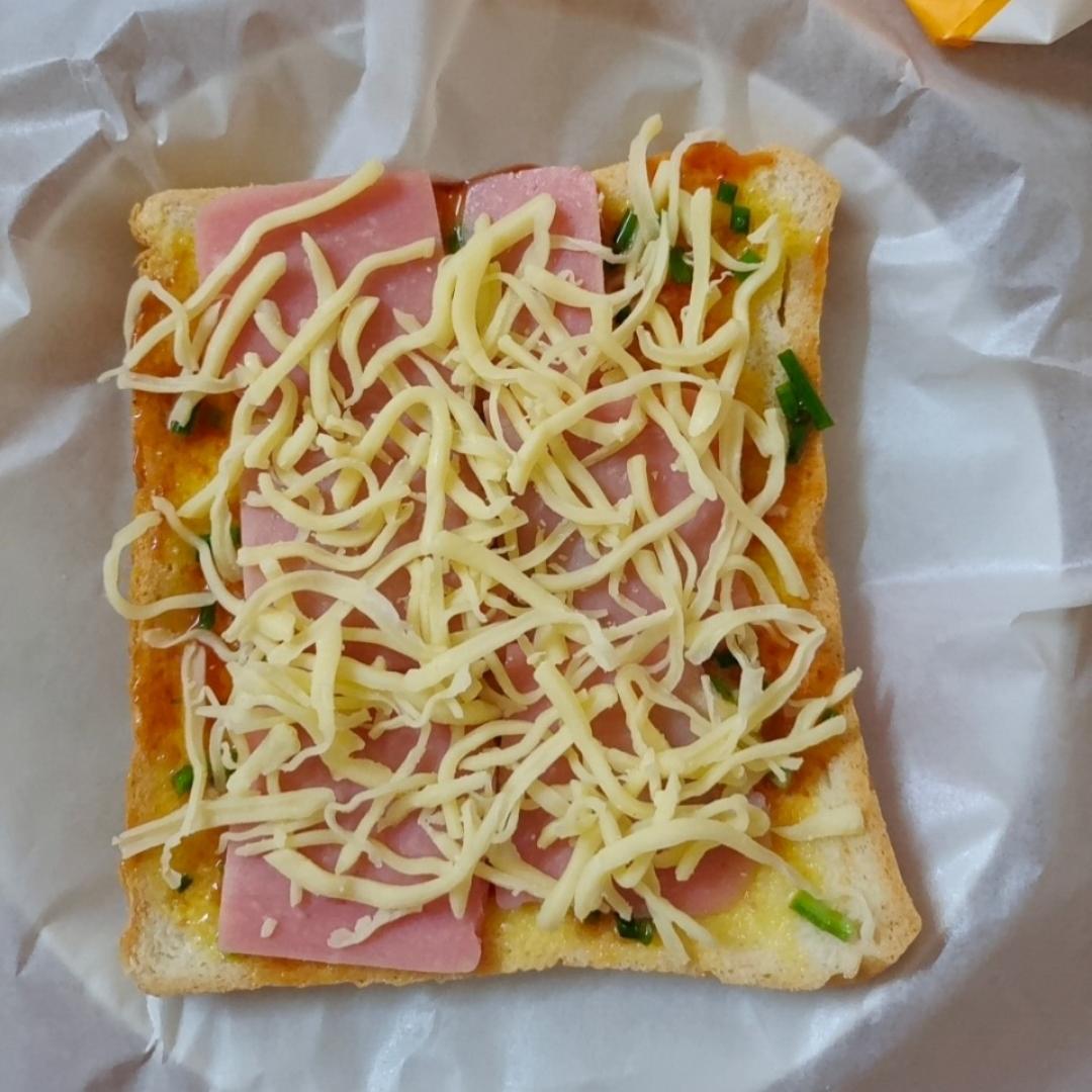 超简单烤芝士吐司 空气炸锅版本