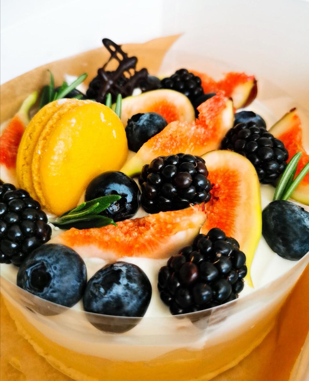 无花果奶油蛋糕