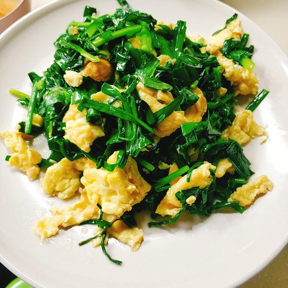 韭菜炒鸡蛋的做法