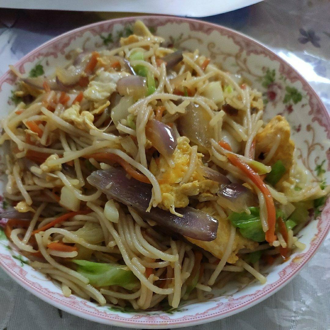 好吃停不下的炒米粉/炒粉干