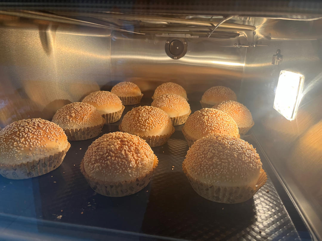 超~级松软的烫种汉堡胚