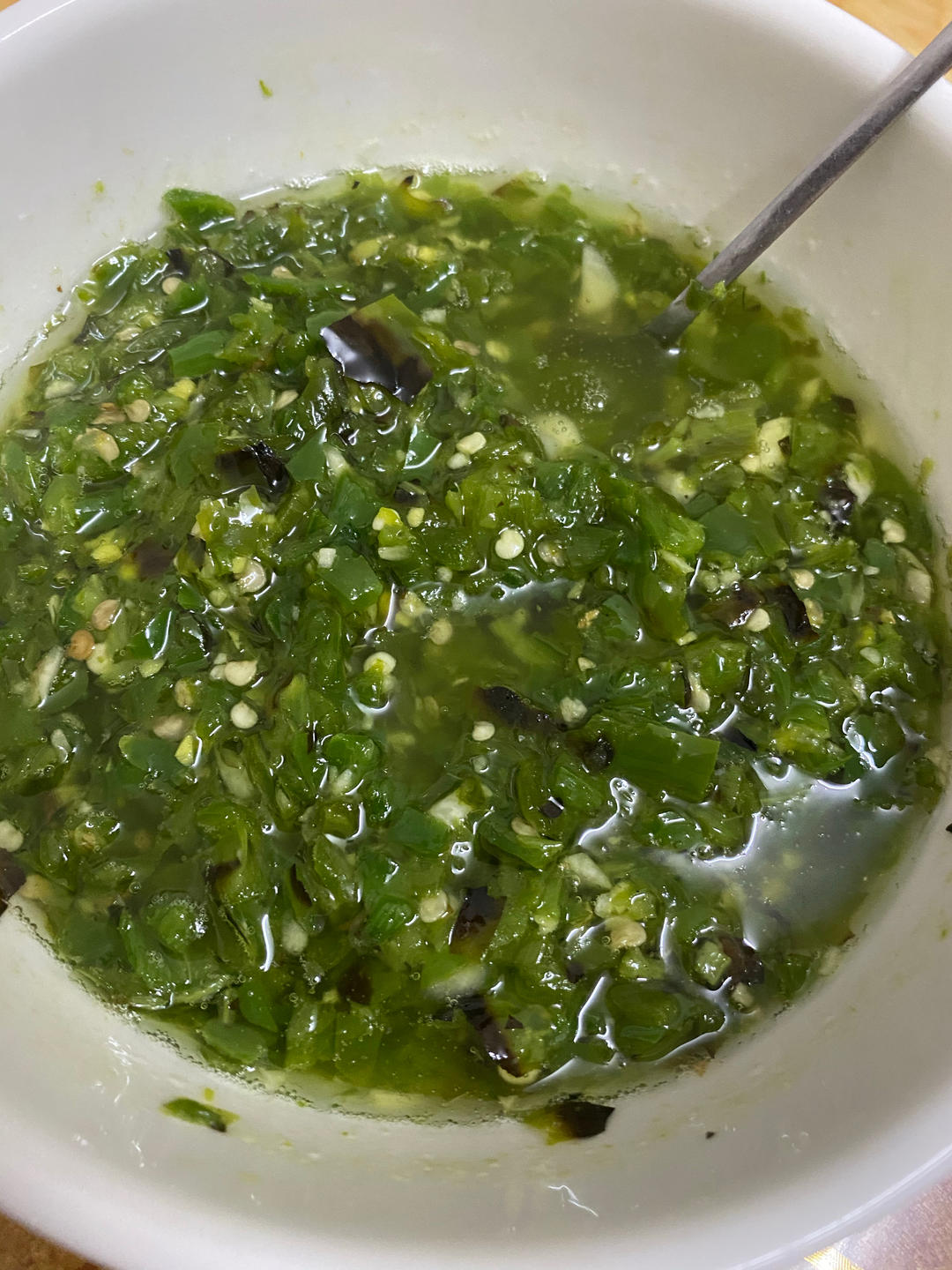 烧椒酱(吃豆花，拌凉菜)