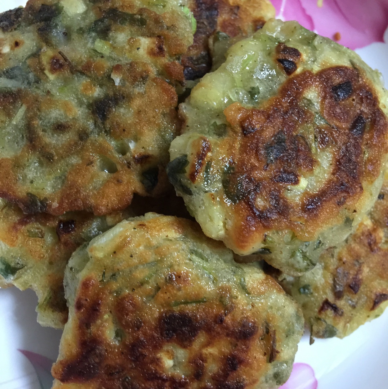 青口西葫芦煎饼