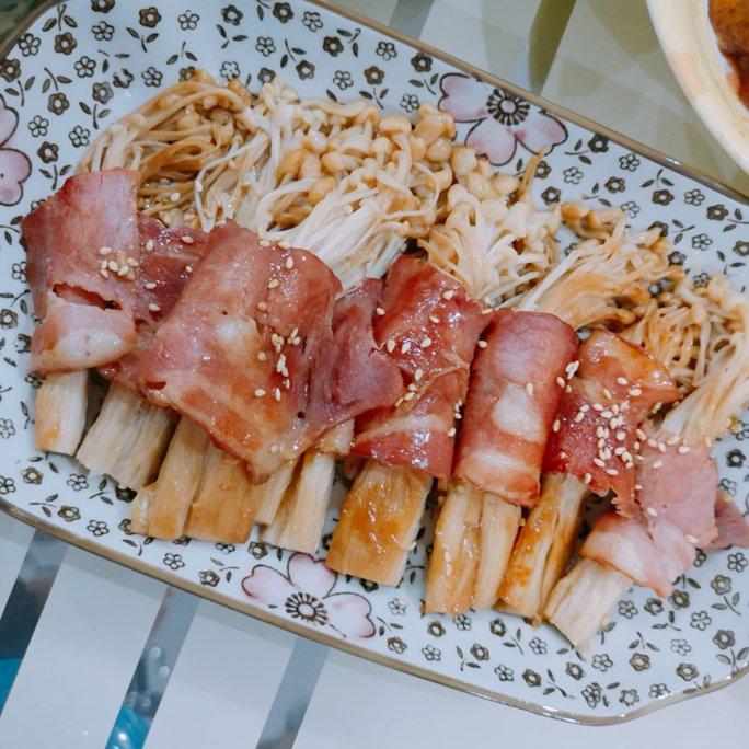 金针菇培根卷
