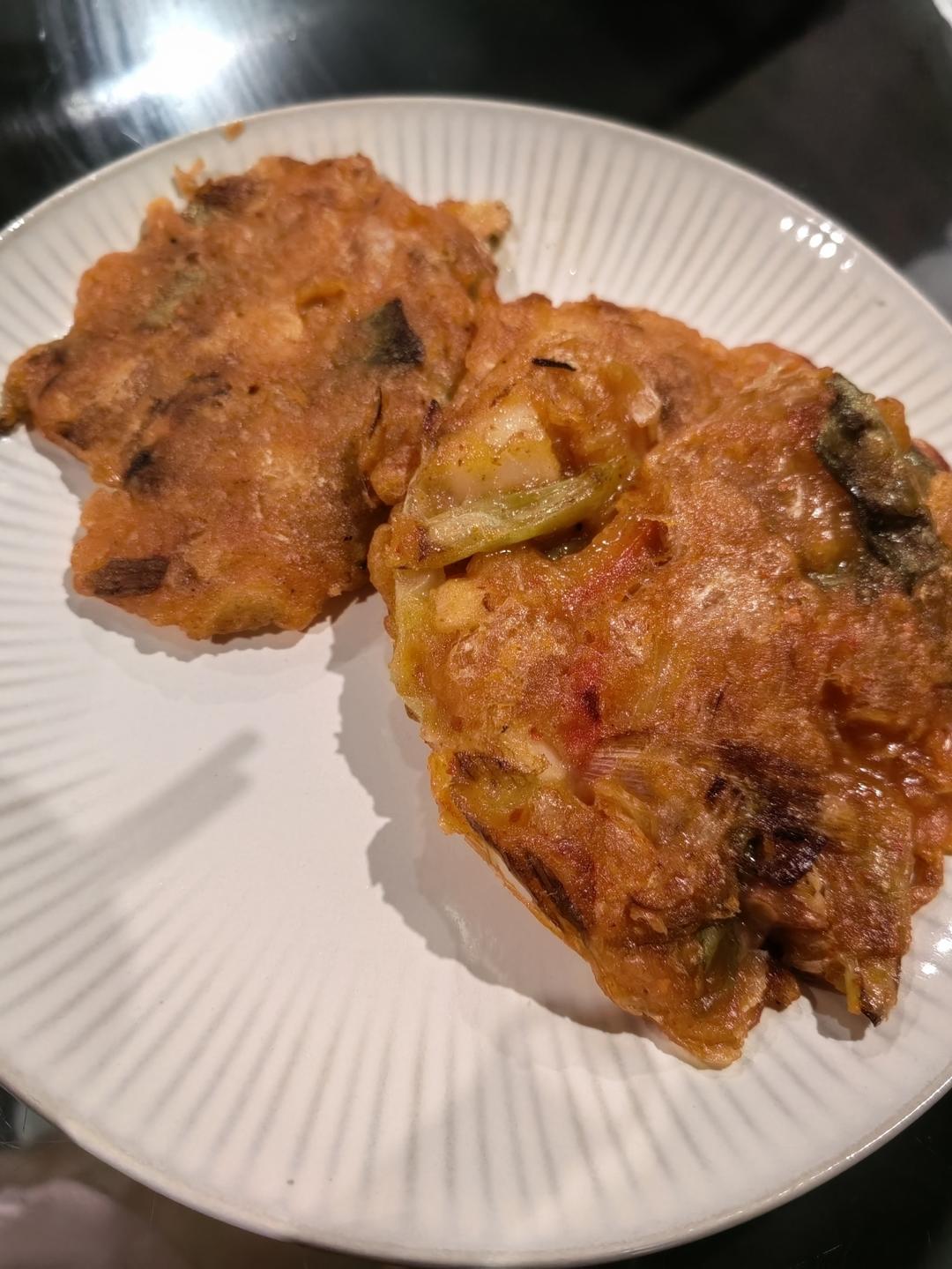 超简单正宗韩国泡菜饼