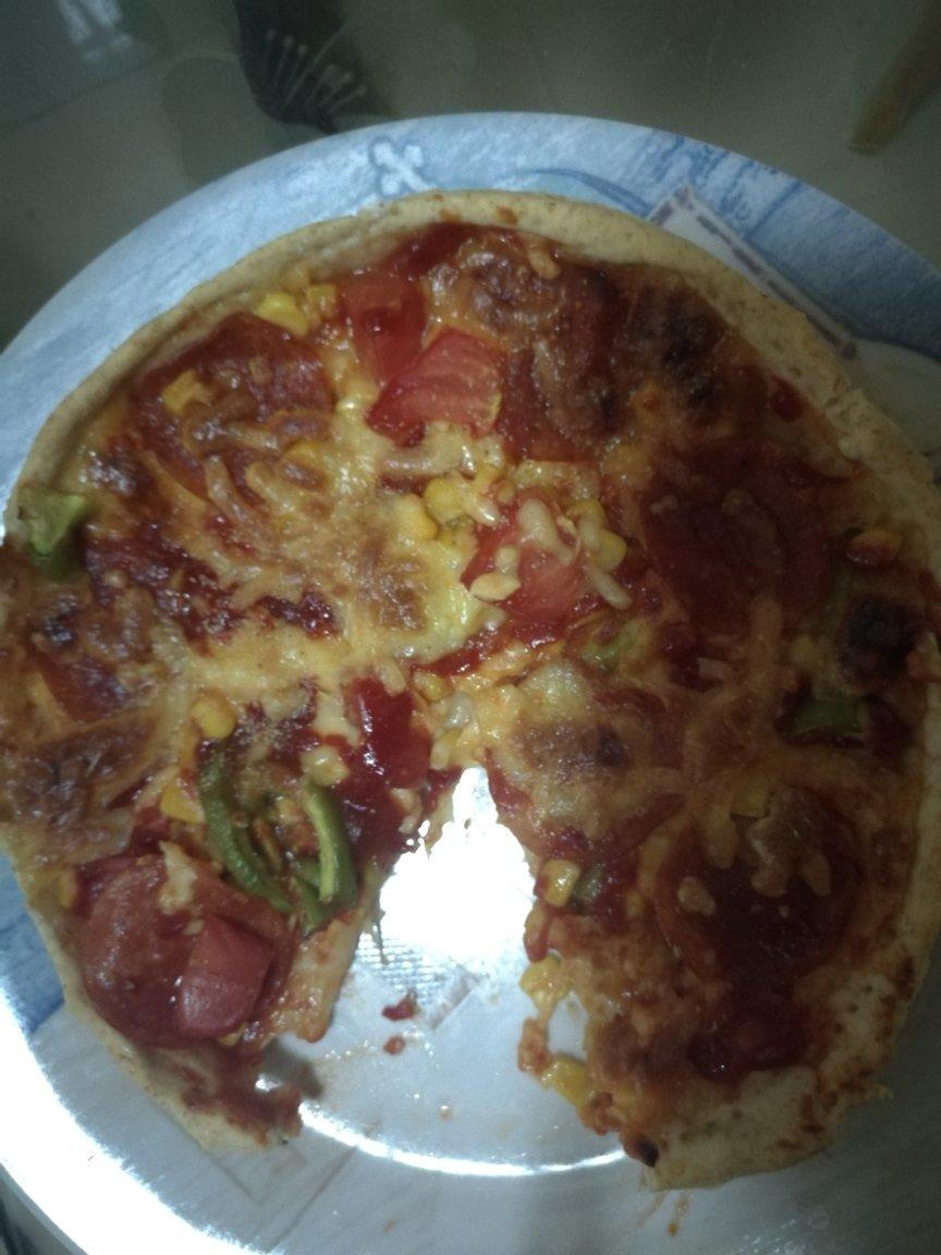 鲜虾培根薄披萨—海氏烤箱定制