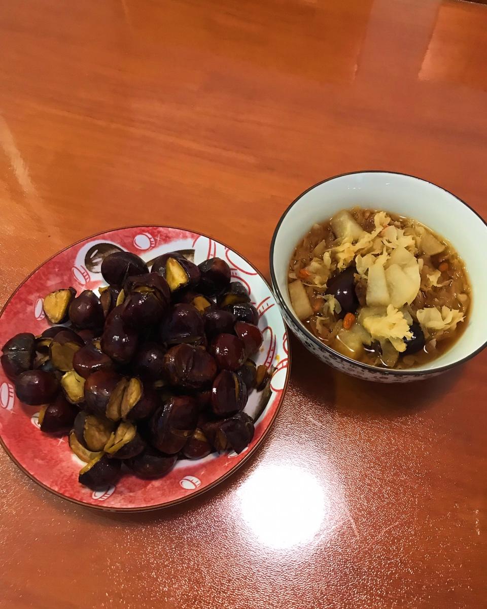 糖炒板栗🌰（电饭锅版）