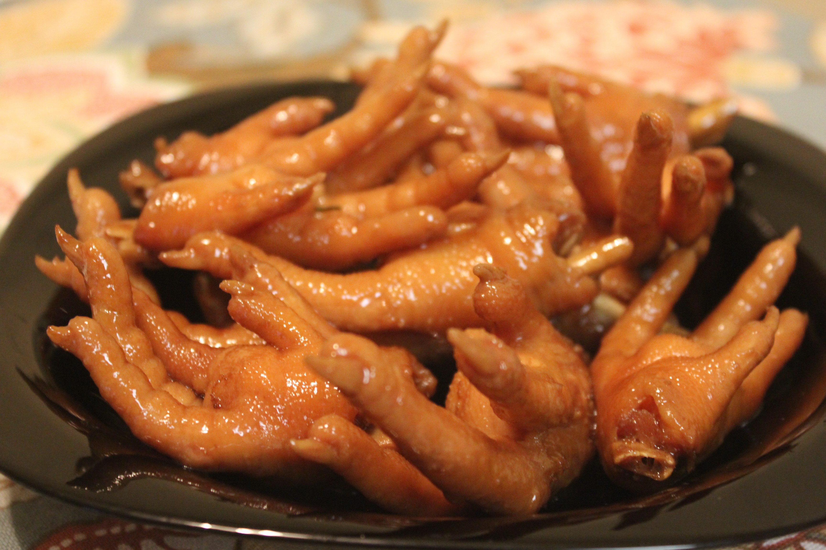 红烧鸡爪