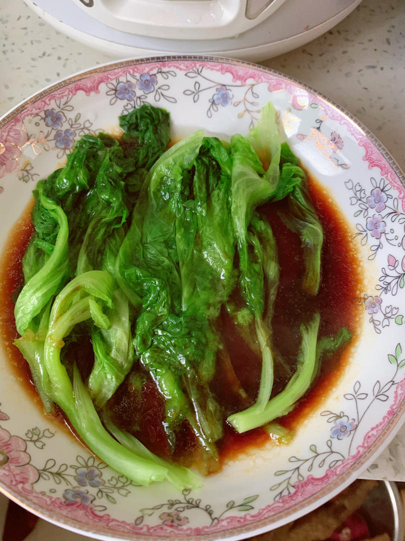 5分钟上桌的蚝油生菜