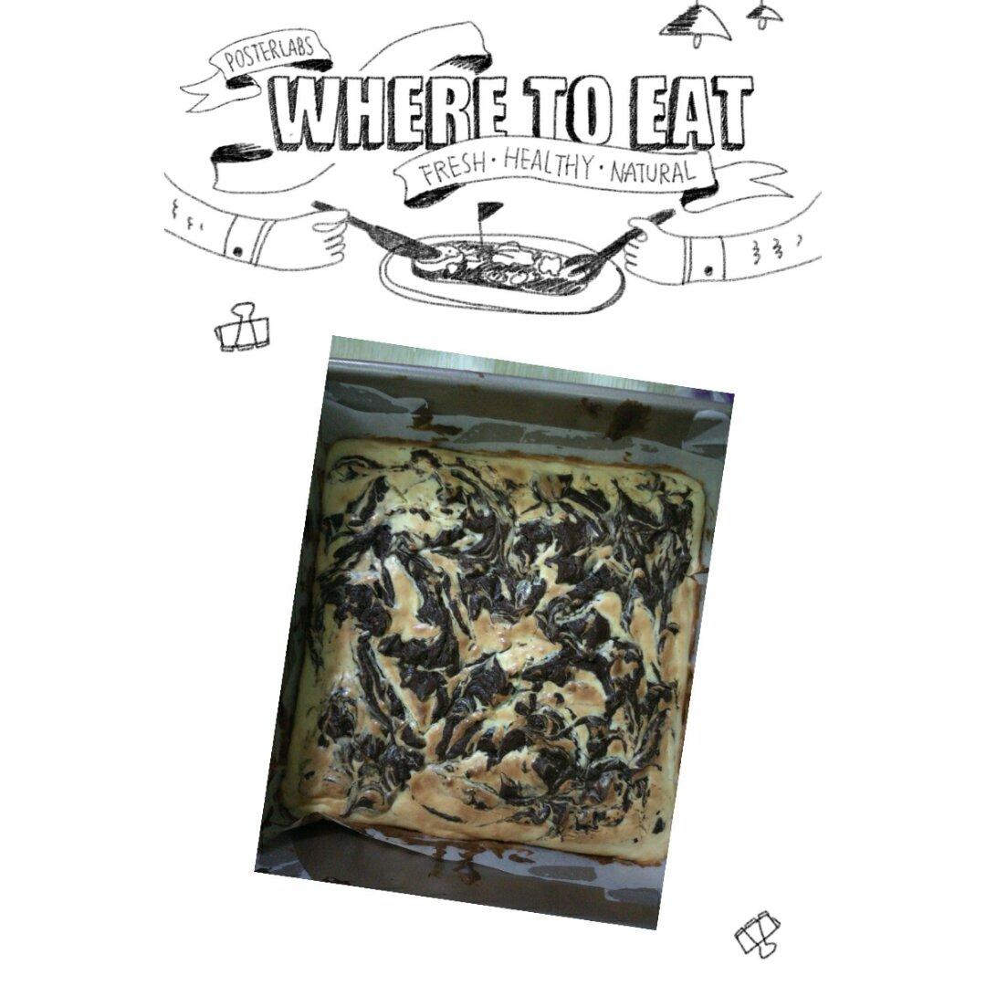 芝士布朗尼蛋糕 Cream Cheese Brownie