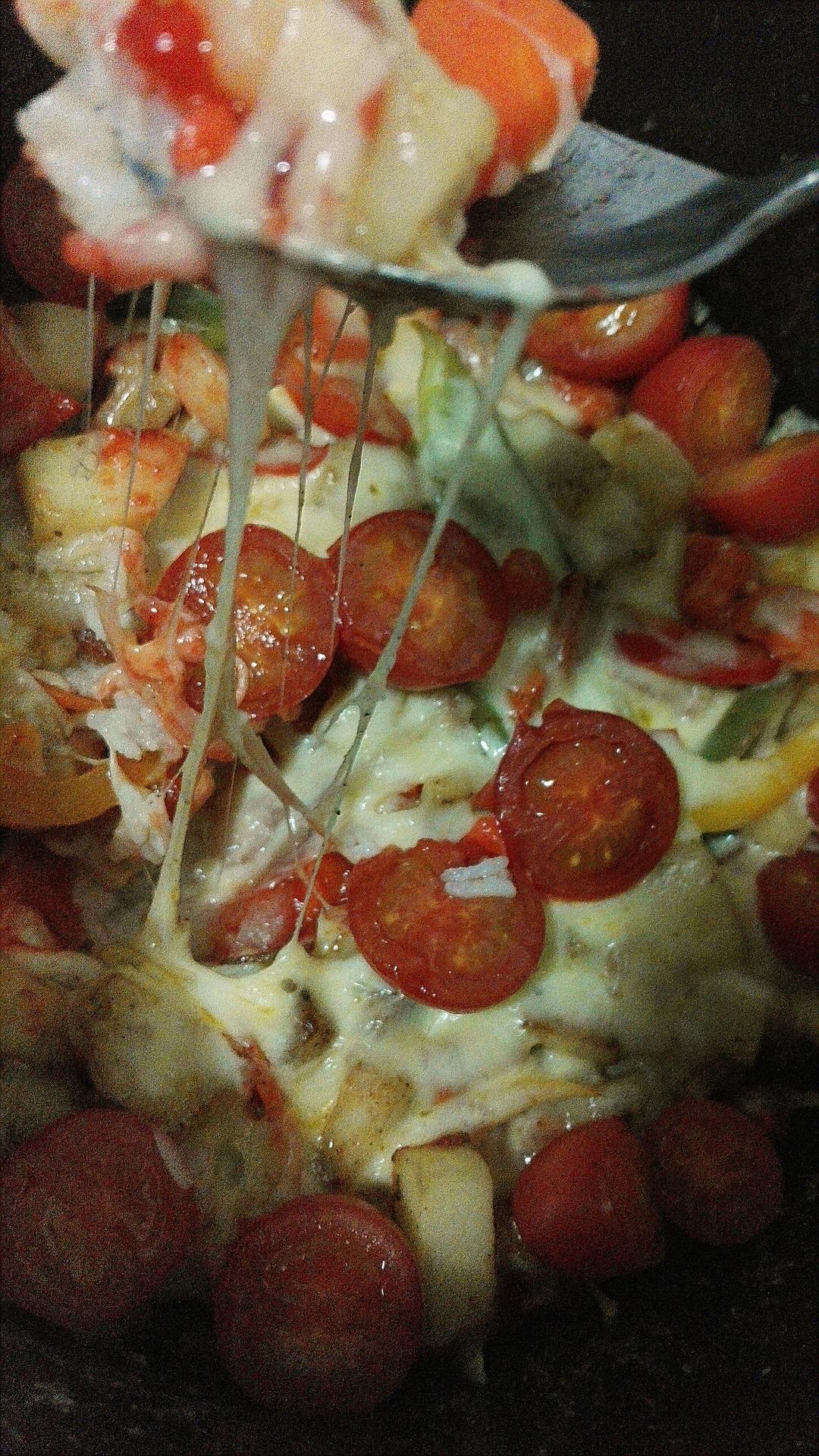 电饭煲芝士焗饭