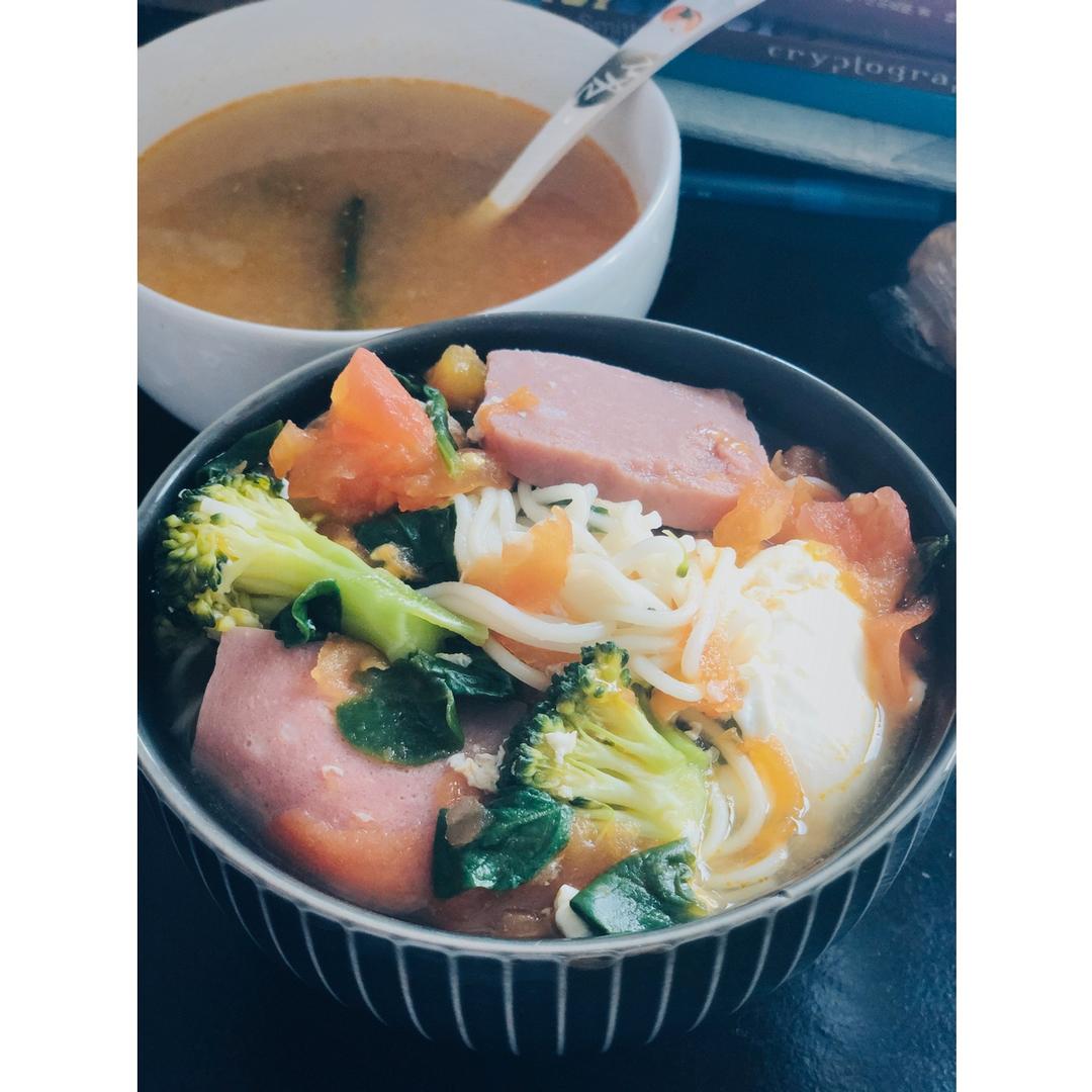 超级入味好吃的番茄鸡蛋面