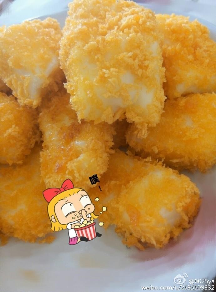 炸牛奶（烤箱版）的做法
