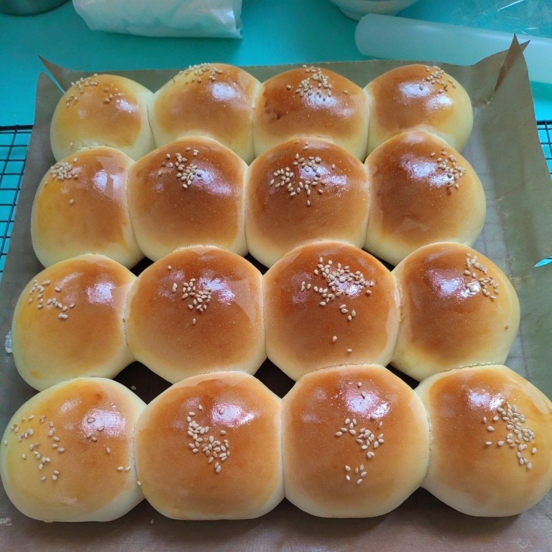 奶黄小餐包-一次发酵超好吃（附快手奶黄馅制作方法）