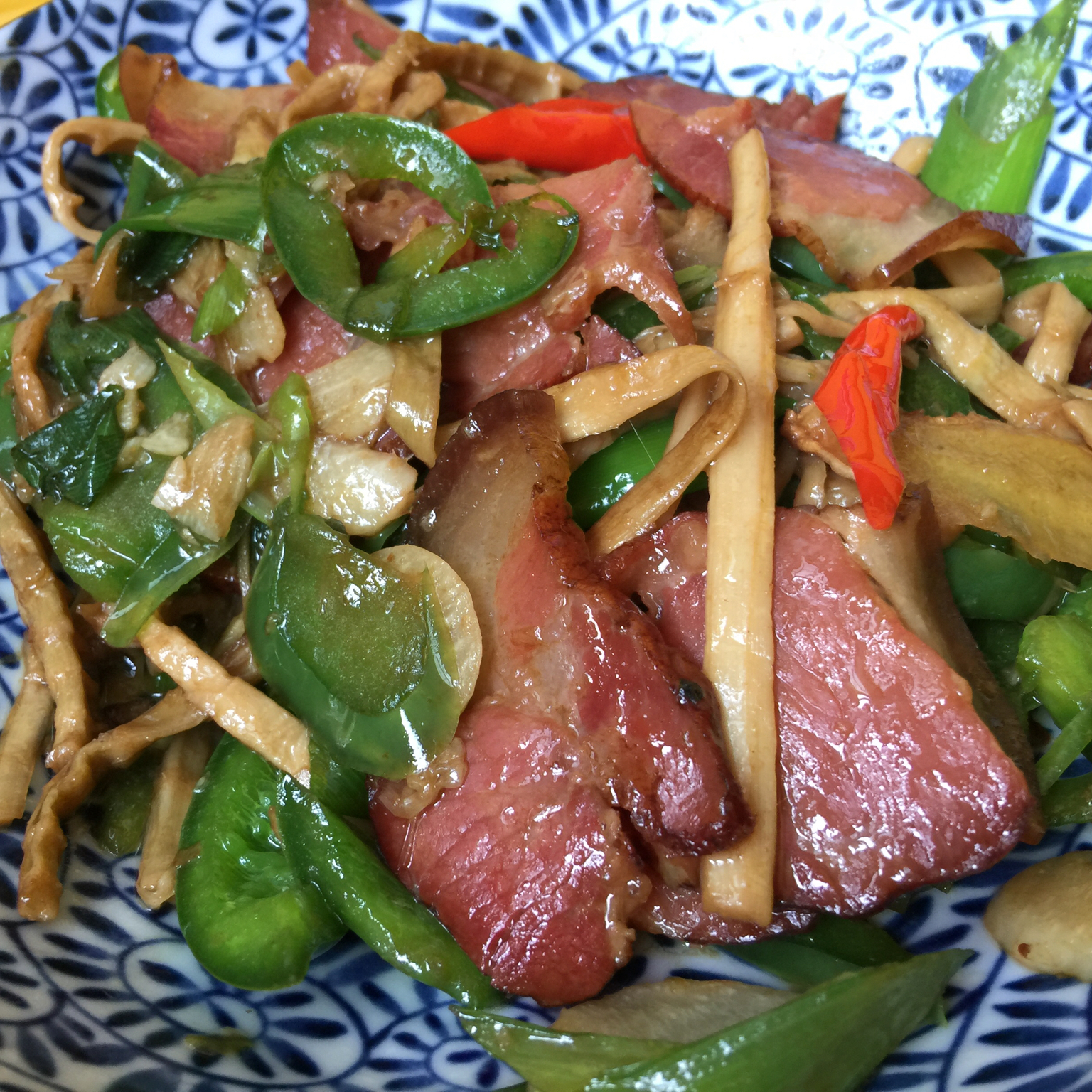 笋干炒腊肉
