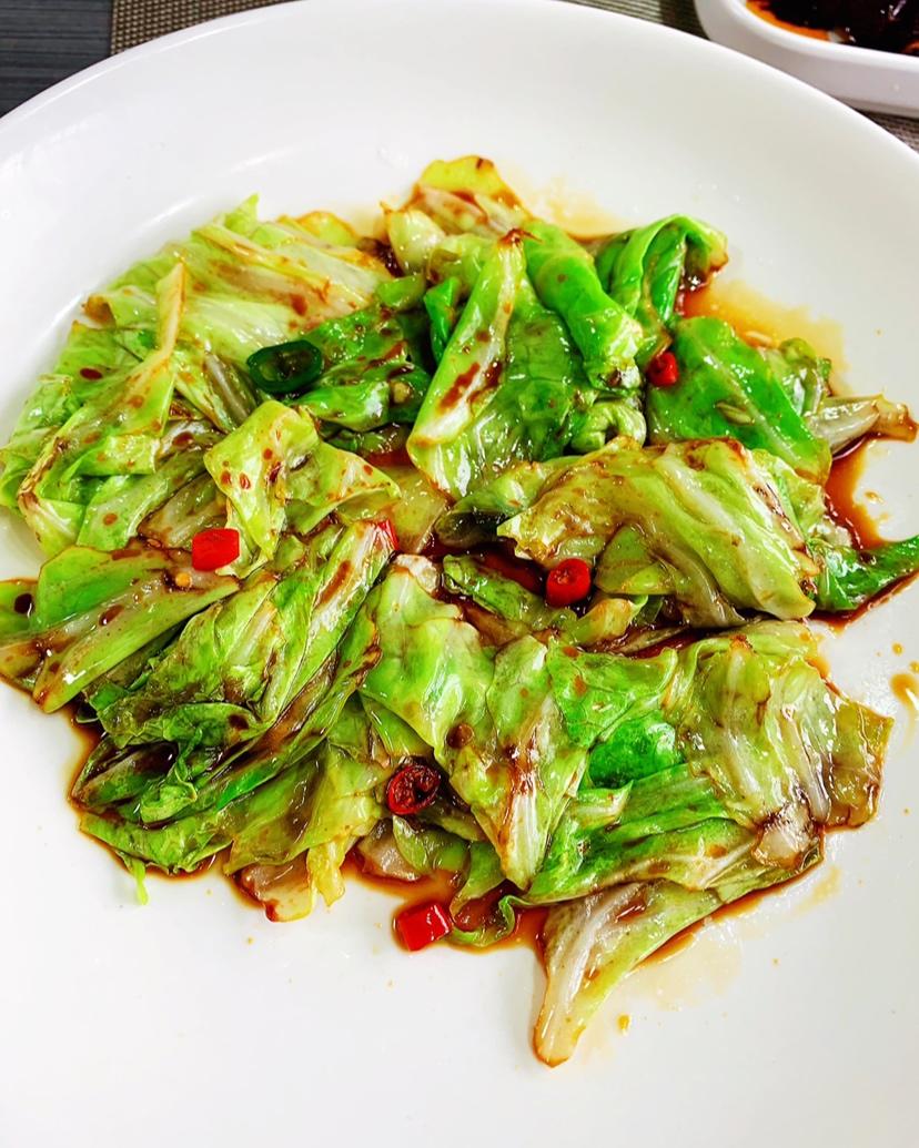 酱爆圆白菜（手撕版）