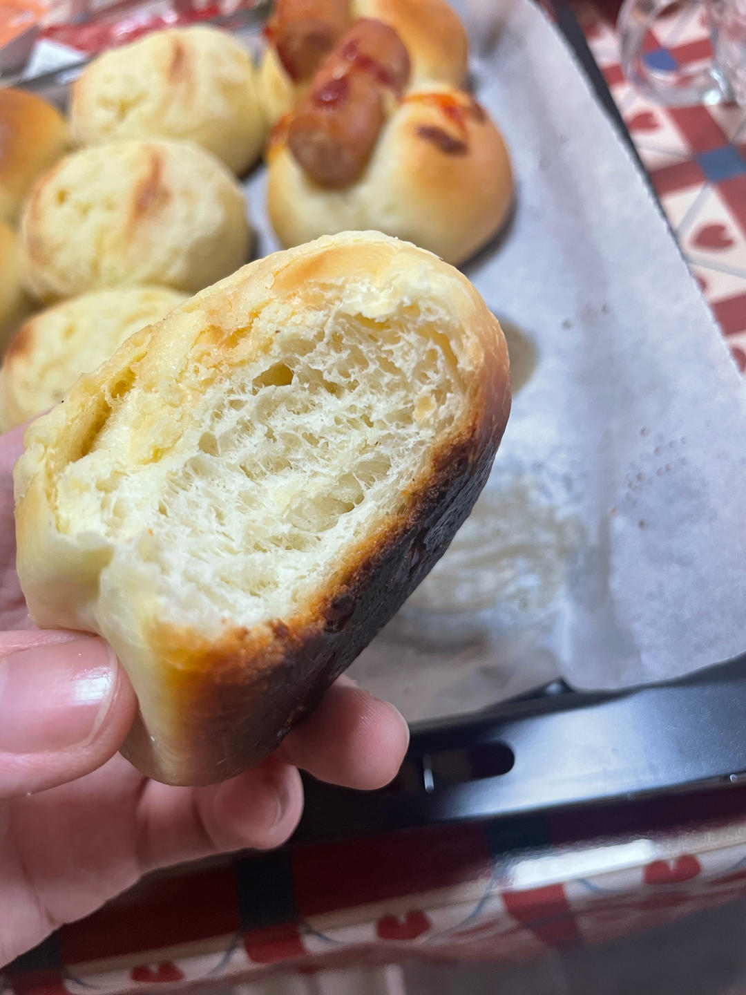 纯奶手撕吐司的做法 步骤1