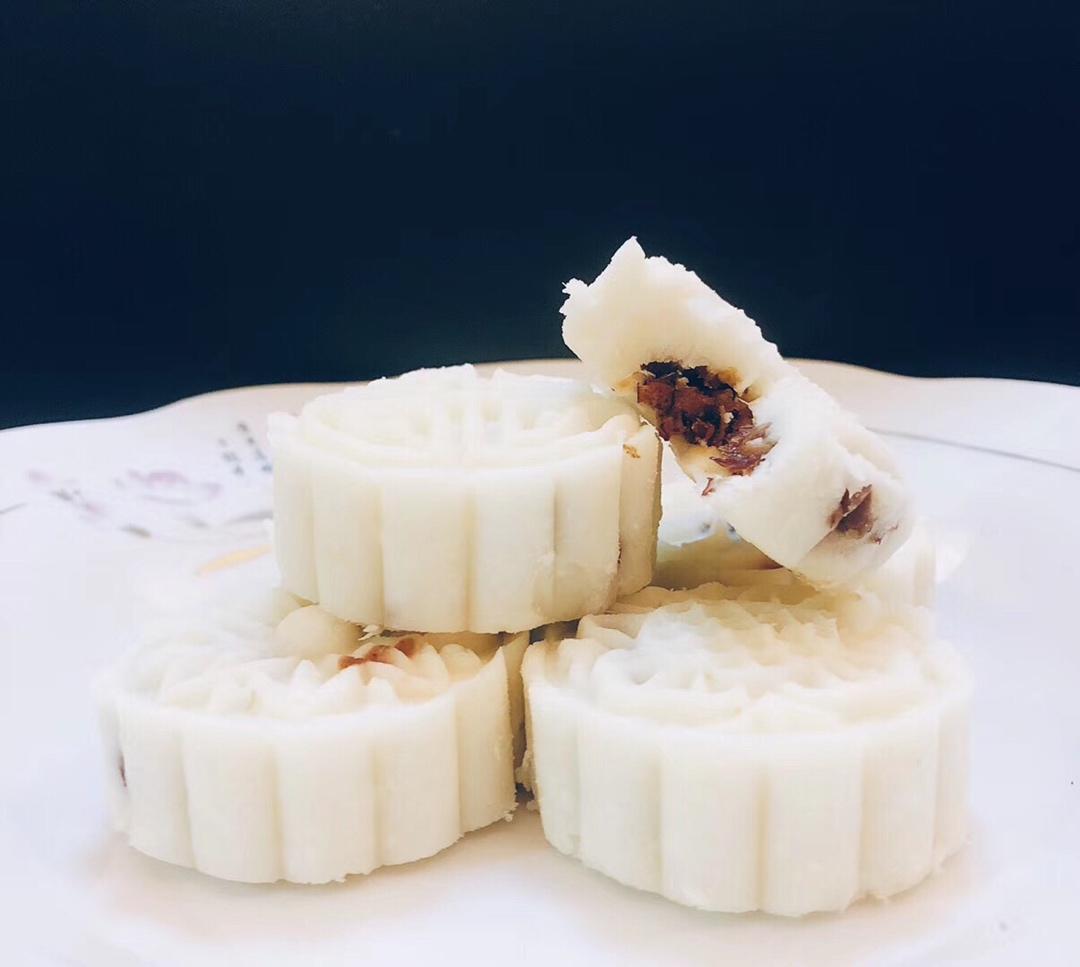 超简单山药枣泥糕