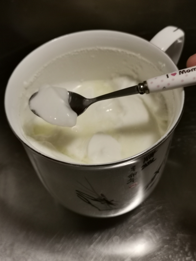 奶粉做的酸奶