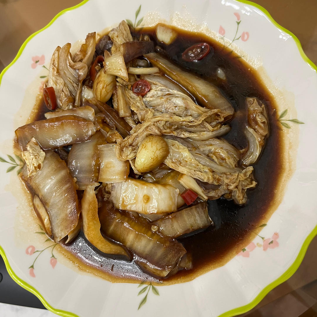 白菜炒粉条🧐原本不屑一顾，结果超级下饭