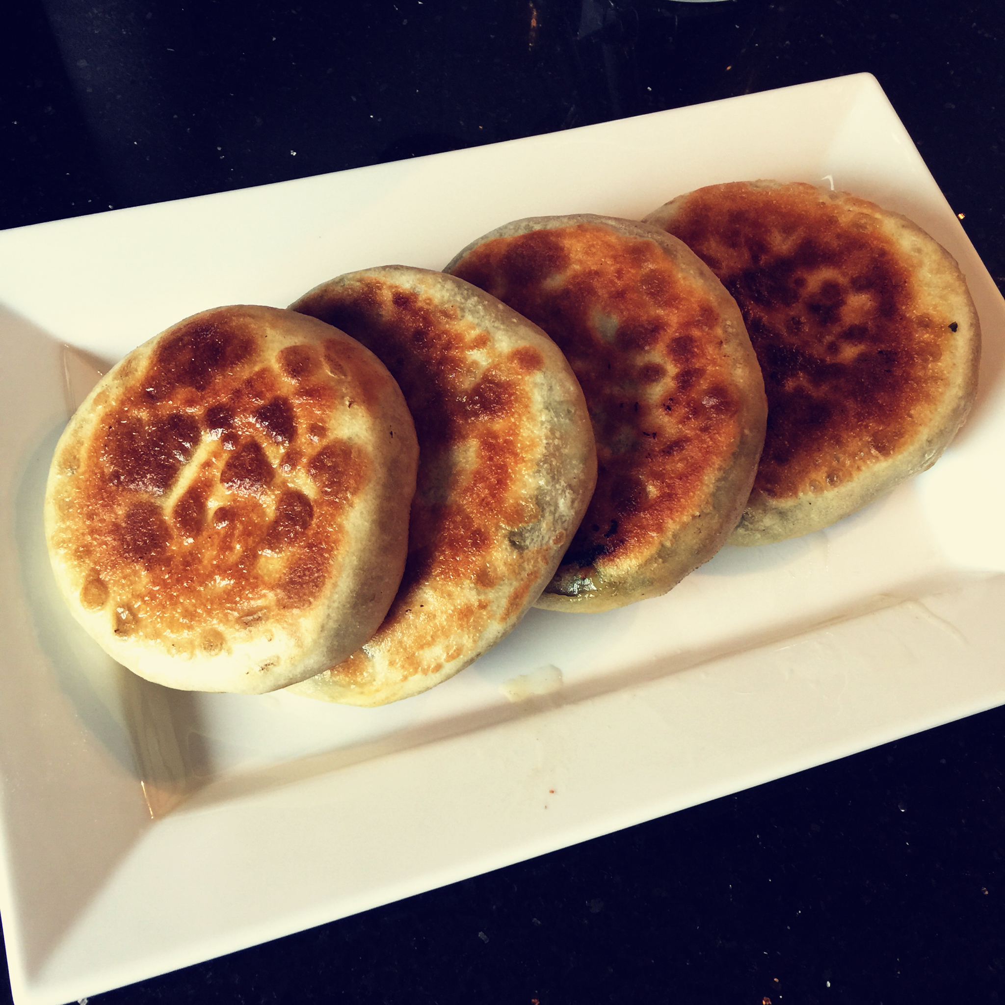 韭菜鸡蛋馅饼