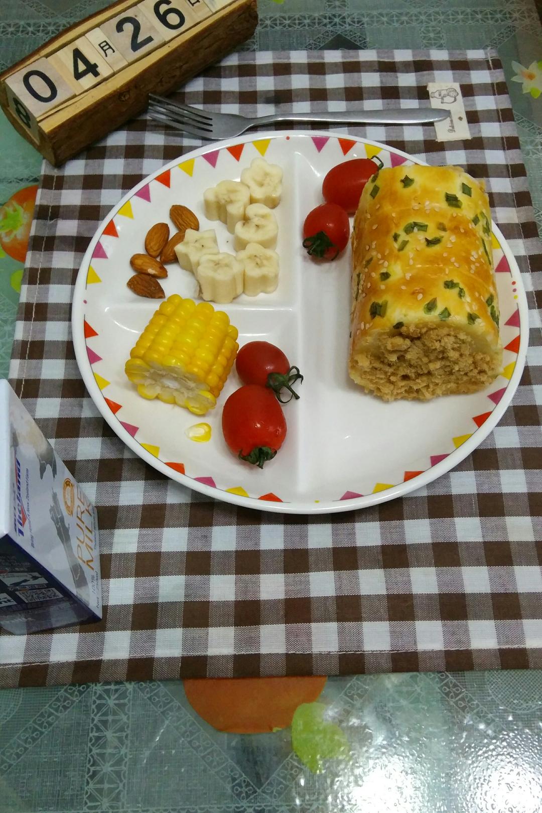 肉松面包
