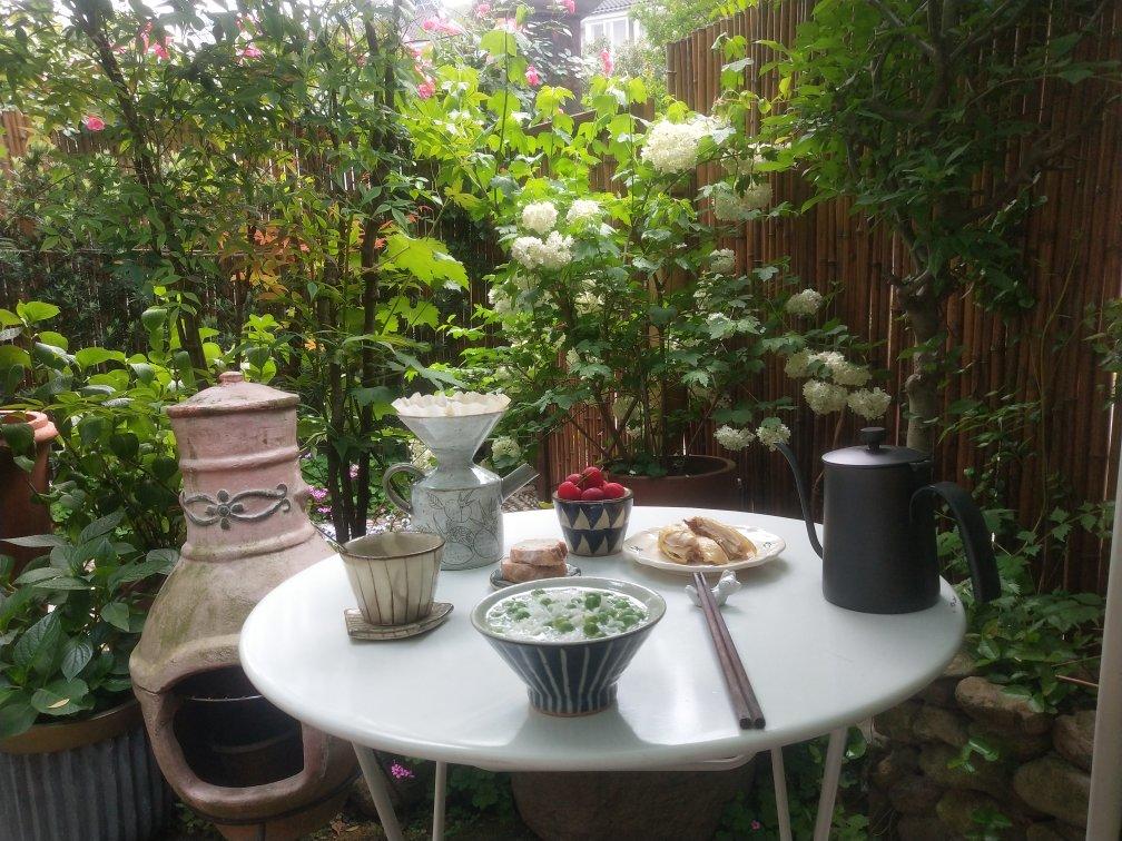 我一直梦想的田园的早餐