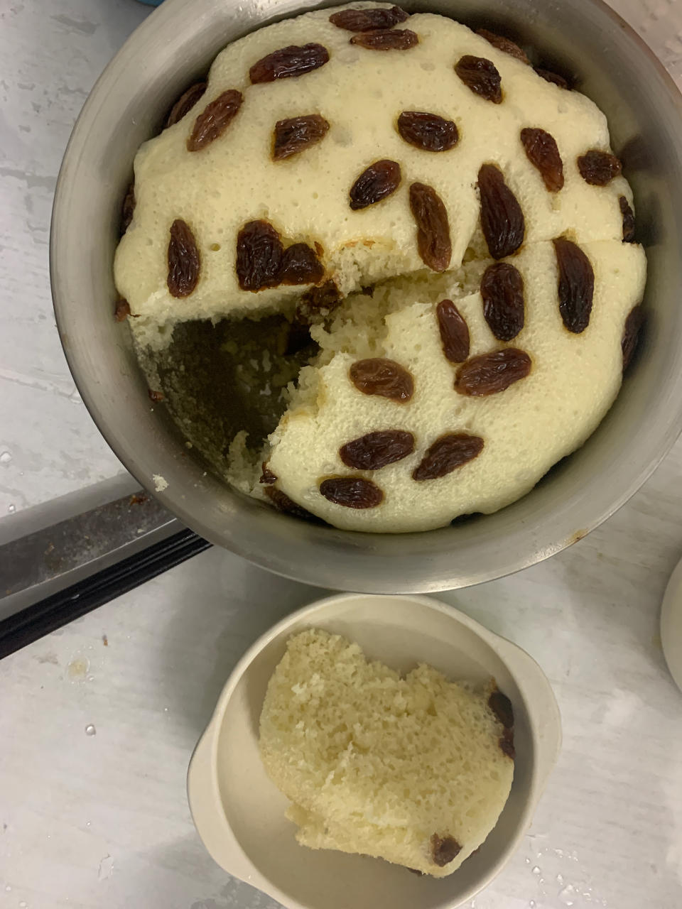 全程免手揉 好吃不粘牙的发糕 比面包好吃 蓬松煊软 附细节视频详解