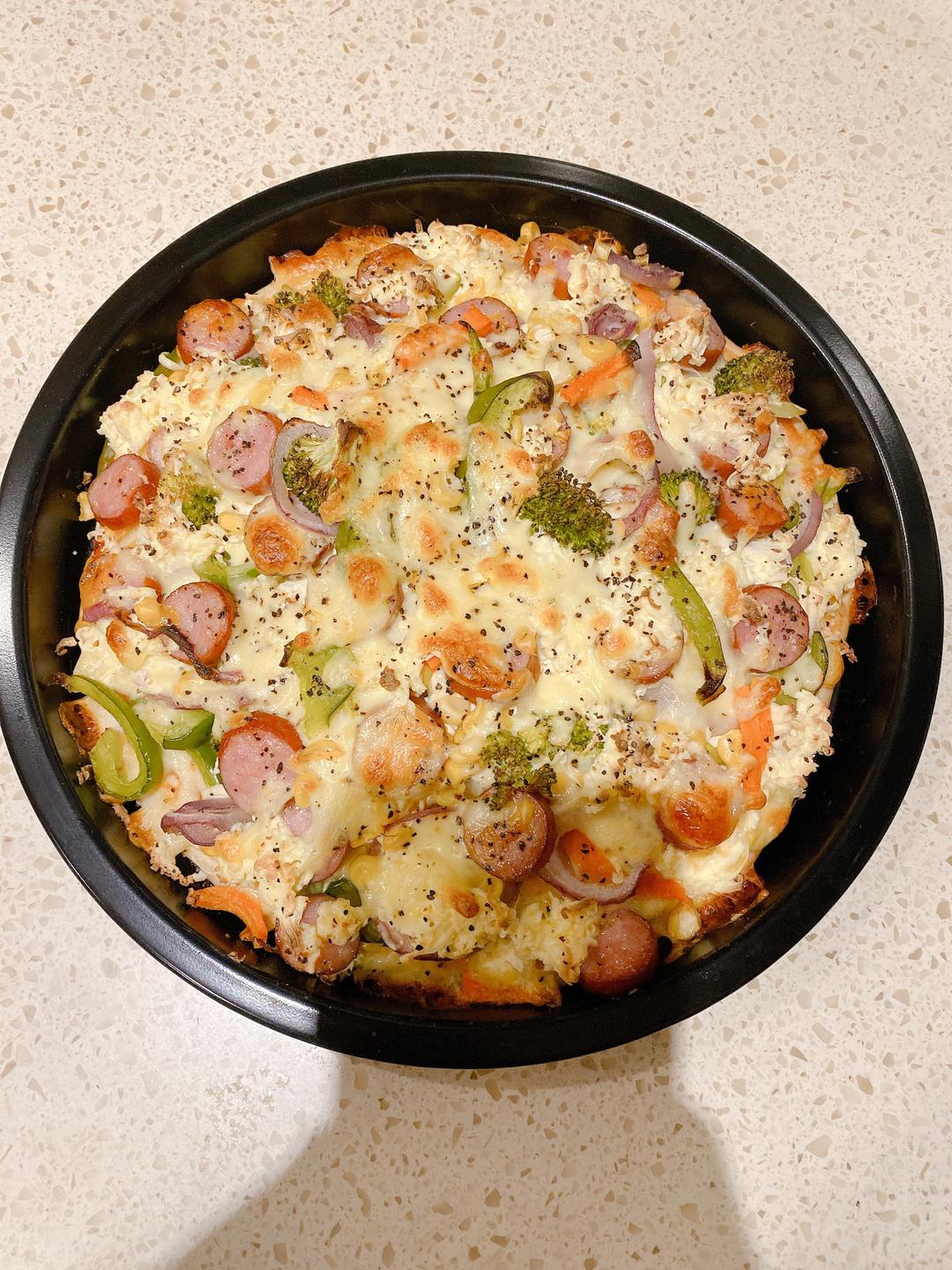 芝士香肠披萨🍕