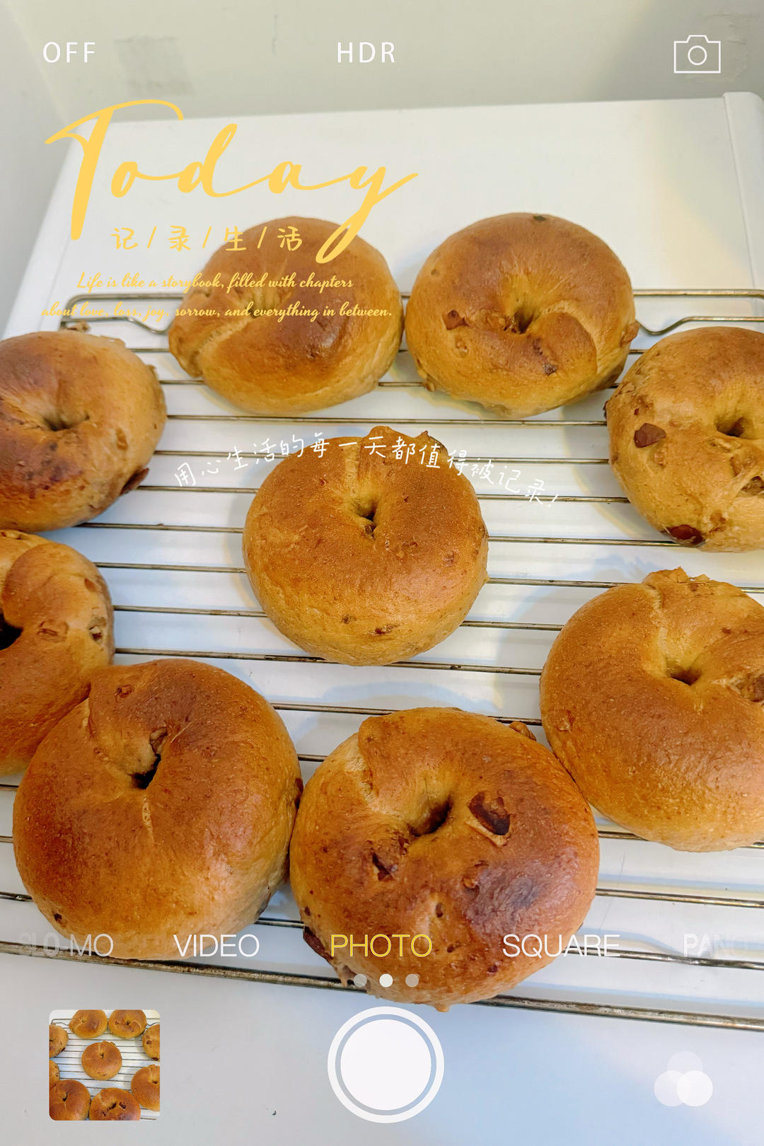 养生系列第二弹『桂圆红枣贝果』