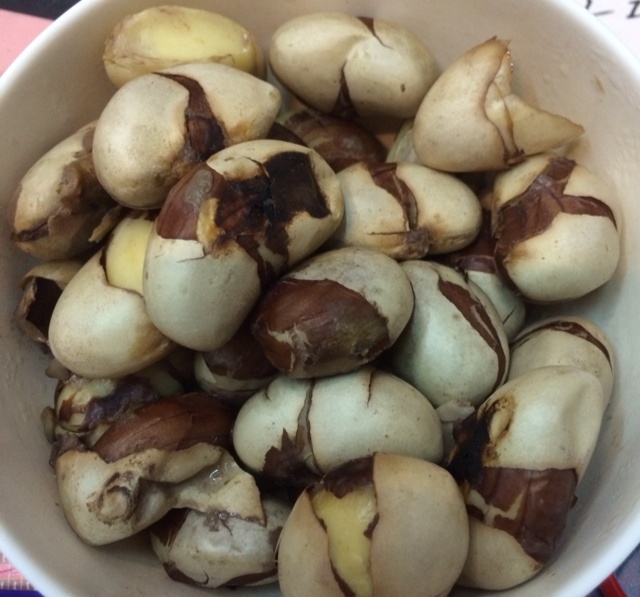 盐水煮菠萝蜜籽