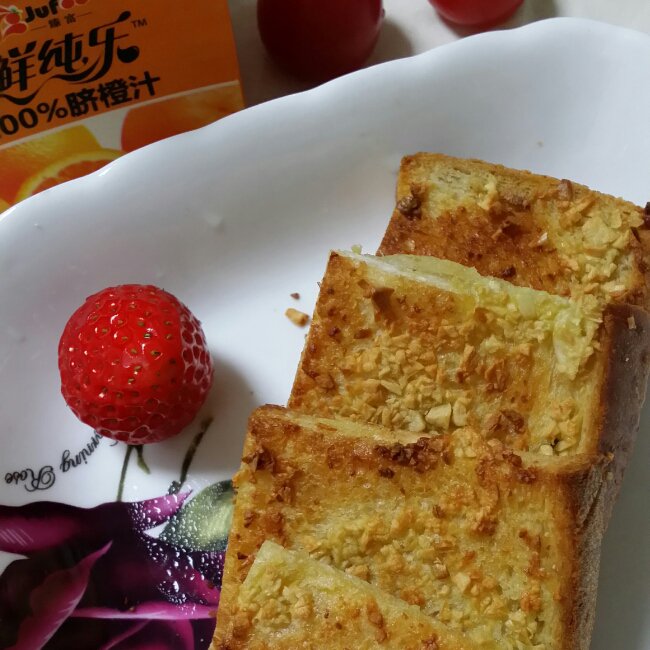 蒜香烤面包片
