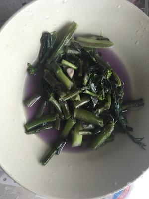 清炒红菜苔的做法 步骤4