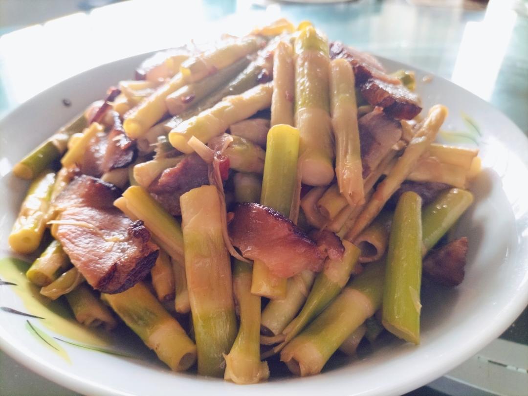 家常竹笋炒腊肉做法