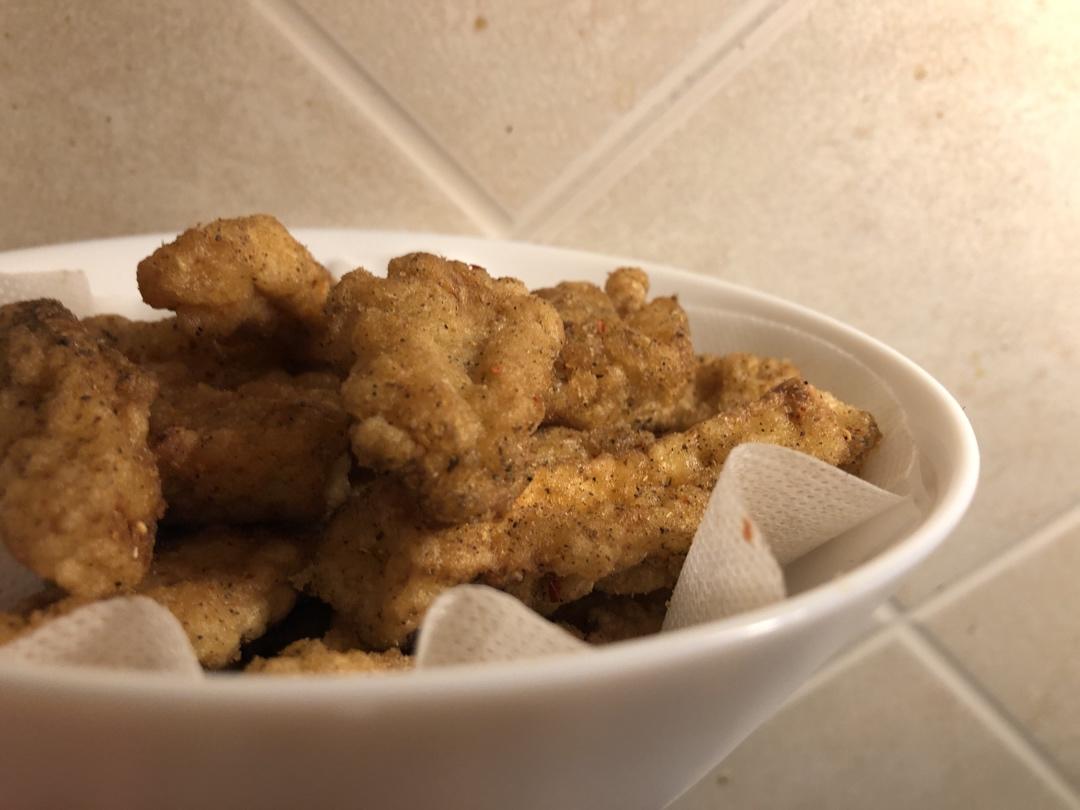 绝对惊艳到你💌一起来吃外酥里嫩，给肉都不换的椒盐杏鲍菇❗️