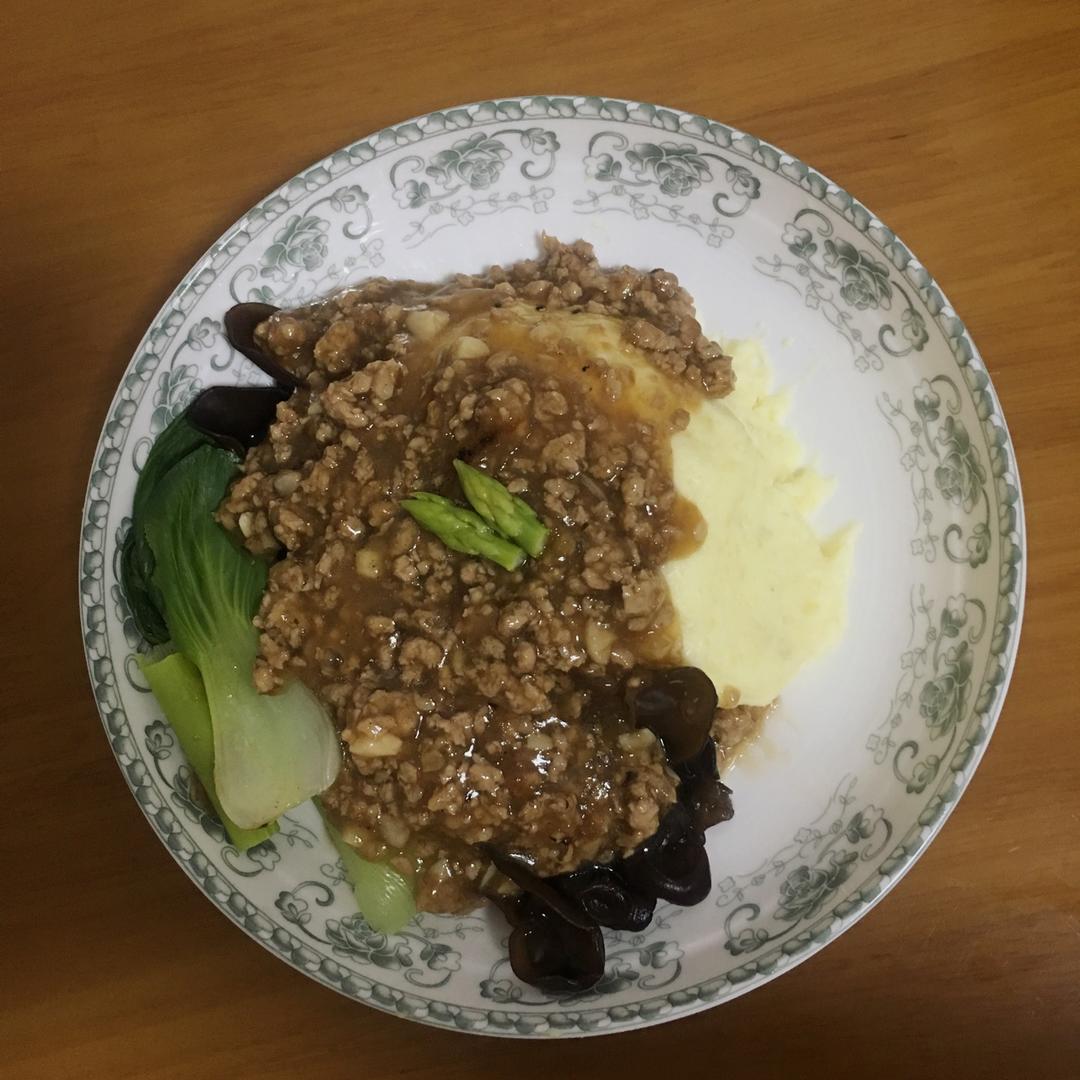 肉末土豆泥