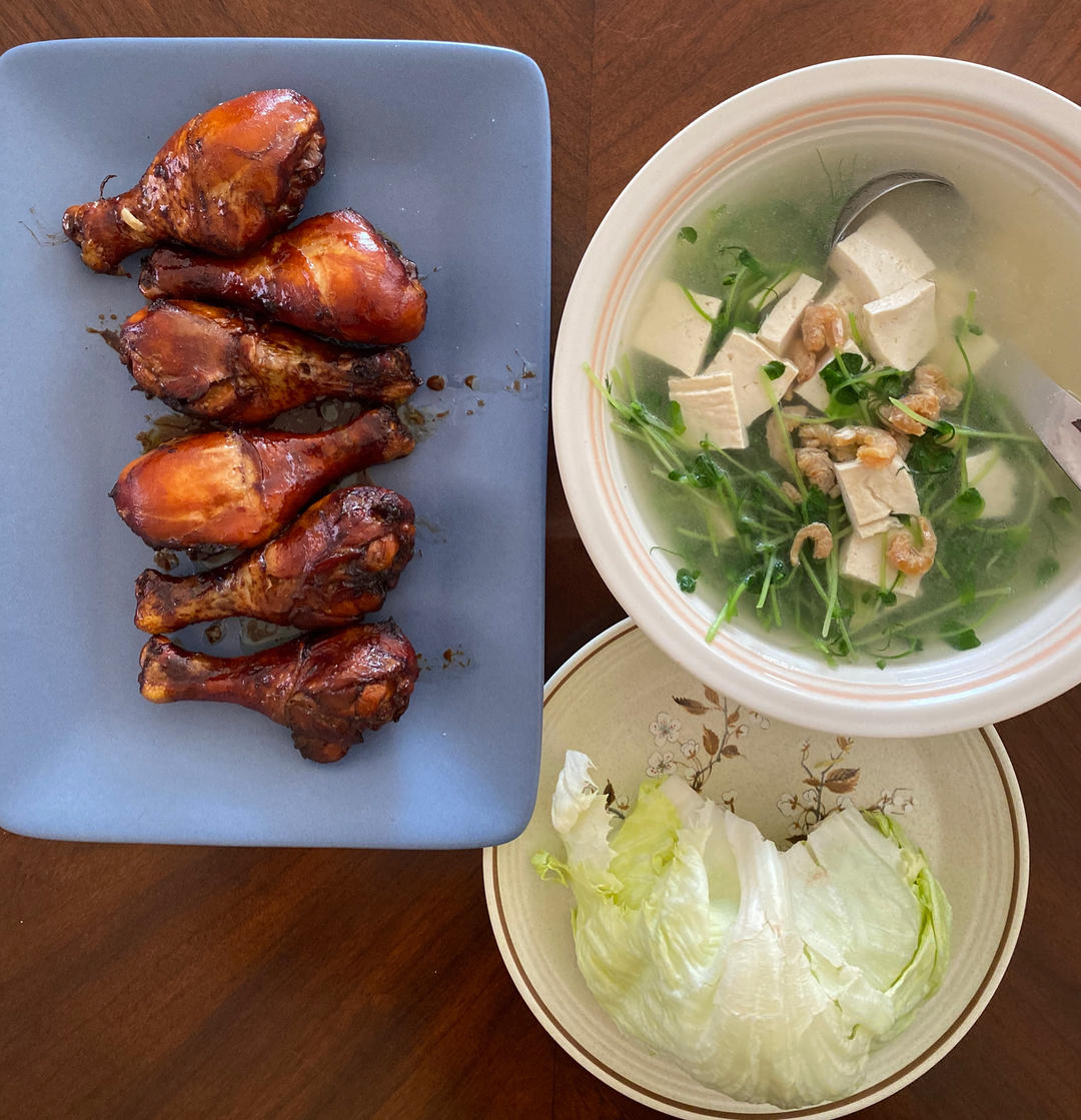 空气炸锅版烤鸡腿