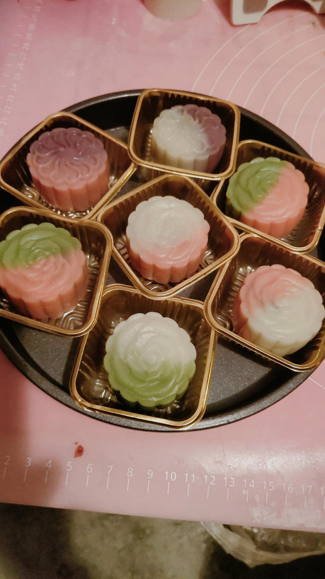 不干不硬的冰皮月饼